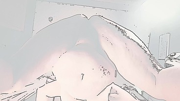 Chair BBW Ass Shake Anime Version