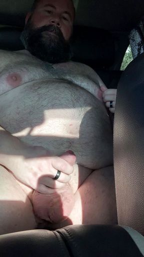 Stroke & cum in my suv