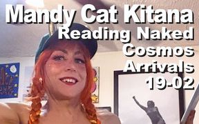 Mandy Cat Kitana Reading Naked the Cosmos Arrivals 19-02