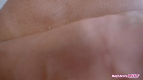 stepson gets caught spying on horny latina stepmom monique fuentes