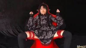 Hikaro ose lovely Asian babe is tied and guys tease her shaved pussy 3