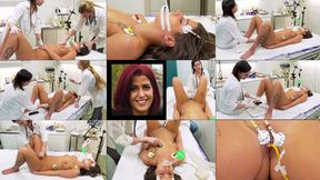 Deborah Vaginal Sensitivity Issue Tests with Dildo and Catheter (in HD 1920X1080)