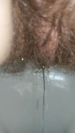 I'm Taking Close-ups of Myself Peeing in the Toilet