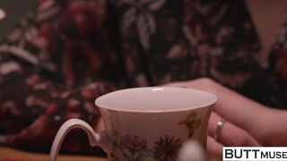 BUTTMUSE Horny Buttler fucks TEEN Butt Jessy Ley HARD