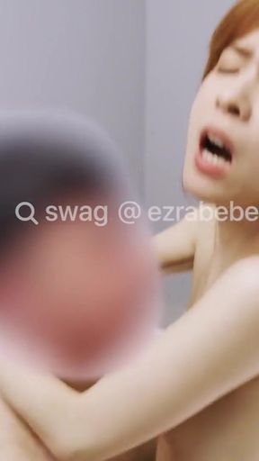 Emotional moment from "Fucking Hot Wife in My Friend's house. SWAG.live XM-0005"