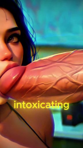 Goth Girl's Darkest Size Fantasy (ASMR Visuals)   Clip 2