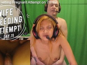 Day 19 Wife Breeding Attempt - SexyGamingCouple