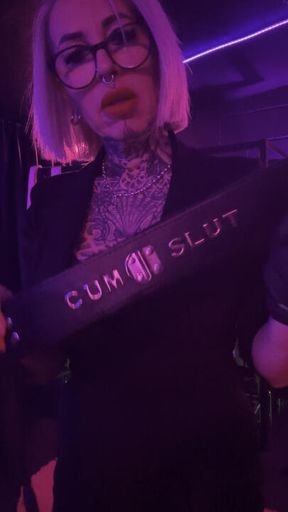 Here we go again Davina the Cum Slut