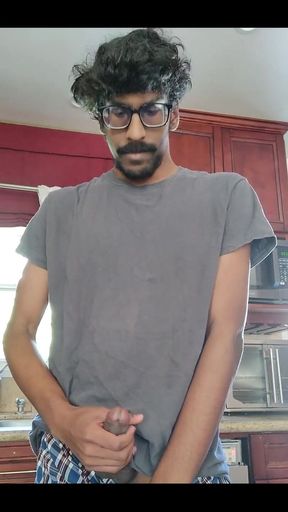 Makin' Some Precum in the Kitchen. Want Any?