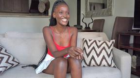 ”Black teen from Kenya fucks at a casting to get a job immediately”