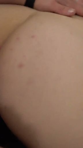 Waves of Ass! Hot Pawg Fucked Cum on Hairy Pussy and Push it Back Inside!   Clip 1