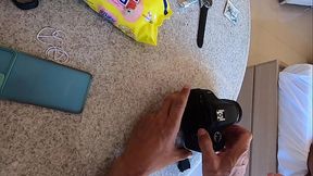 Latina stepmom Monica shows off her curvy body in double angle POV