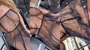 aimerais-tu me lecher ma chatte dans un endroit public? toilettes, club...