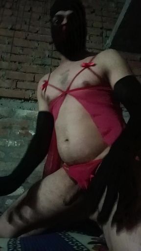 Indian Sexy Boy Lingerie Masturbation