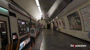 Neon Dreams When the City Chooses You - Hot Futa Fucks Hard Her Sexy Busty Slave in the Basement