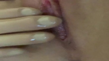 Massaging My step Daughter's Pussy