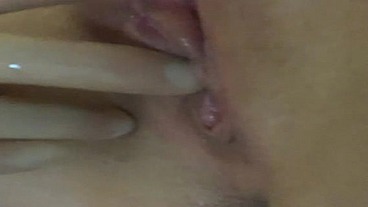 Massaging My step Daughter's Pussy