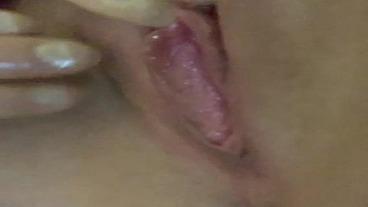 Massaging My step Daughter's Pussy