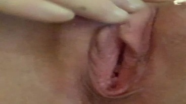 Massaging My step Daughter's Pussy