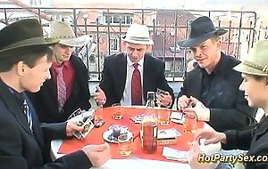 sexy Waitress loves eating massive cum