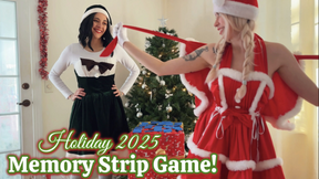 Holiday Strip Memory Game 2025