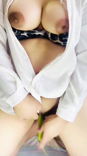 Key moment from &quot;Delicious banana needs Nepali 🇳🇵 girl homemade video  I need &quot;