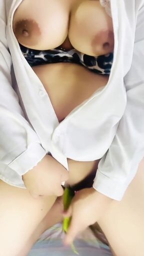 Key moment from &quot;Delicious banana needs Nepali 🇳🇵 girl homemade video  I need &quot;