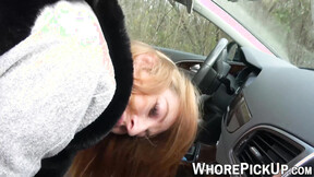 Real hooker payed for a hardcore P-O-V twat drilling after BJ