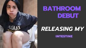 Inaugurated bath freeing my loaded intestines