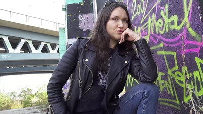 GERMAN SCOUT - DP Anal Sex Casting for small dirty MILF Cougar Kristina Grace