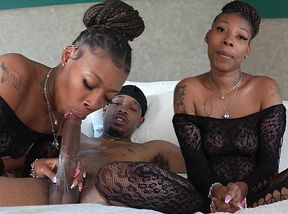 BLACK ON BLACK PORN VIDEO... DREAM DOLL GETS A BROKEN PUSSY THANKS TO JOSH BONNET'S BBC