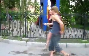 Pussy and throat vlaska stretched by cock