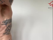 Daddy getting really verbal while playing with his cock