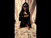 Emily Sex Queen cogiendo con su disfraz de halloween despues de la fiesta