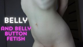 Belly and belly button fetish