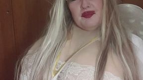 27mp4 nasty nun is playing with her pussy using a lush toy see her with her big tits enjoying herself where do you want to come in the pussy or on the tits roleplay cosplay mov