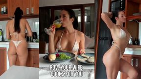 POV: Your Wife Cocks for your Date Together