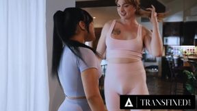 TRANSFIXED - Blake Lovely ANAL CREAMPIES Summer Col During Steamy Post-Jogging Rough Fuck Session