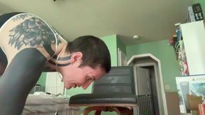 1 Hour Dildo Riding and Sloppy Deep Throat