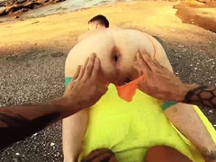 Tattooed Axel Abysse Receives Outdoor Anal Fist