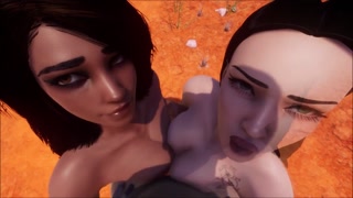 Hot threesome with new girl Alissa