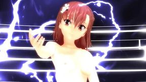 Electrifying Slut Misaka Mikoto Gets Her Fuck On