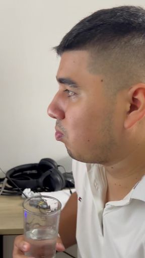 Home alone with my stepbrother, I need some cum   Clip 1