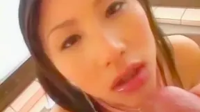 Seductive Japanese Goddess Offers Wet Oral Pleasure In Bathhouse Heat