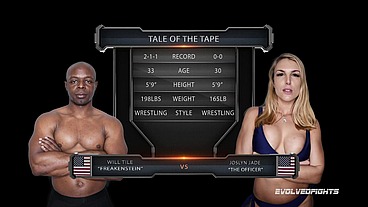 Joslyn Jane vs Will Tile Mixed Wrestling