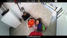VR Threesome Fun with NAMI & NICO from ONE PIECE XXX