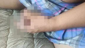 I tried masturbating