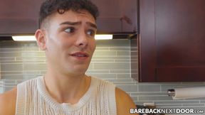 Lovers Blain O'Connor and Damian Night breed each others ass