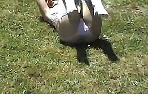 Uk sara, a stroll in the garden