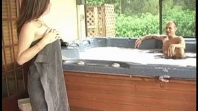 part 1, Jacuzzi foot fun